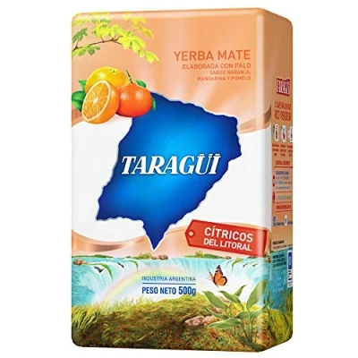 Image de Yerba Mate Taragui agrumes Citricos del Litoral 500g
