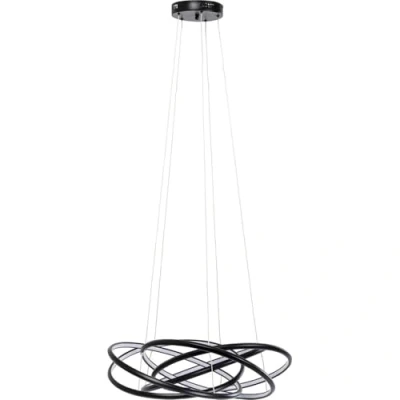Afbeelding van Kare Design Saturn Hanglamp zwart