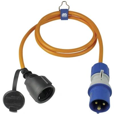 Afbeelding van AS Schwabe 62435 Stroom Adapterkabel 16 A Oranje 1.5 m H07BQ F 3G 2,5 mm²