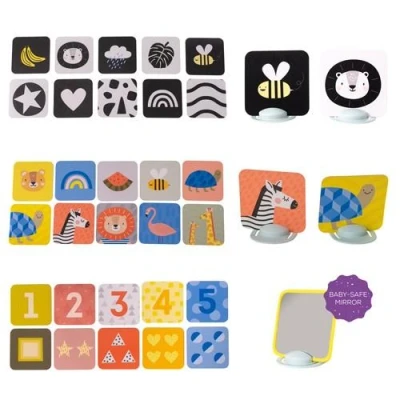 Afbeelding van My First Tummy time Cards Activiteiten speelgoed Taf Toys