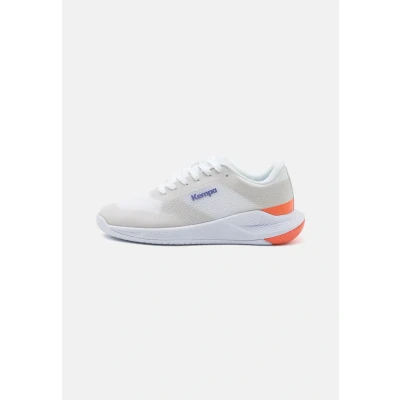 Afbeelding van Kempa Kourtfly TWO Handbalschoenen, Dames, Maat: 39, White/grey Textiel/ synthetisch