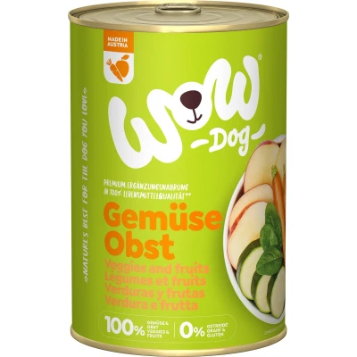 Afbeelding van WOW Groente en fruitmix 6 x 400 gram Hond