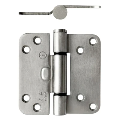 Afbeelding van Scharnier Intersteel 89 x mm (Glijlager, DIN links/rechts, Geborsteld RVS)