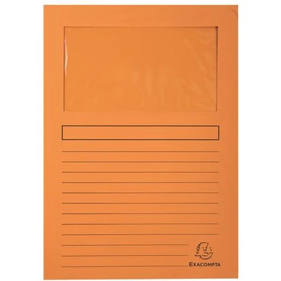 Image de Chemisesà fenetre Forever 22x31cm 4 paquets de 100 chemises
