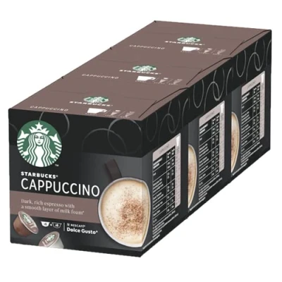 Afbeelding van Starbucks by Dolce Gusto Cappuccino capsules 36 koffiecups voor 18 koppen koffie