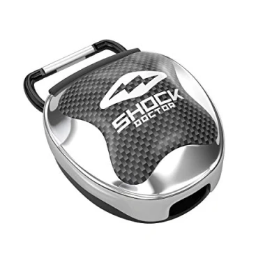 Afbeelding van Shock Doctor Mouthguard Case Chrome Color Silver