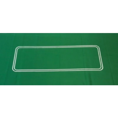 Afbeelding van Pokerkleed groen vilt 93x182cm.lyn ovaal