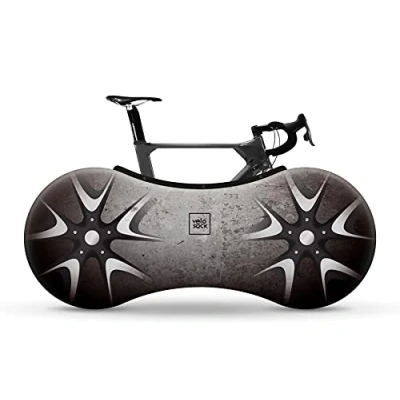 Afbeelding van Indoor Fahrradgarage VELOSOCK, Standard Design Silverbird&quot;, ideal für 26&quot; 29&quot; Fahrräder, 3D stretch, waschmaschinenfest