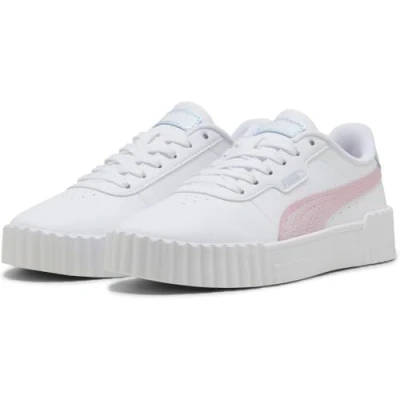 Afbeelding van Puma Carina Blurry Dreams Unisex Sneakers laag, Maat: 37.5, White/rose mauve/cool weather Schoenen