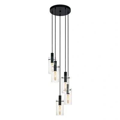 Afbeelding van EGLO Montefino Hanglamp E27 Ø 35 cm Zwart