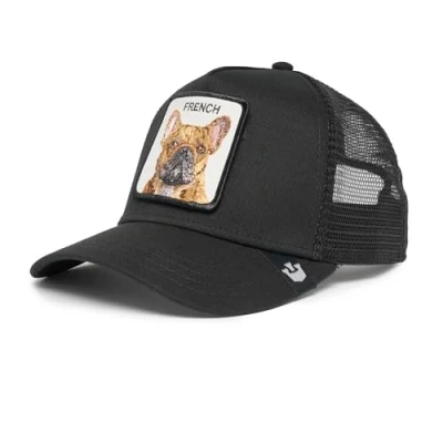 Afbeelding van Goorin Bros Trucker THE French Frenchie Pet, Heren, Maat: One Size, Schwarz