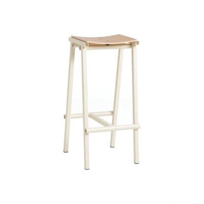 Afbeelding van Hay Taburete 8 Barstool Hoog Eggshell Pot Interieur