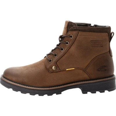 Afbeelding van camel active FLOW MIT Reissverschluss Veterboots, Heren, Maat: 42, Cafe Leer