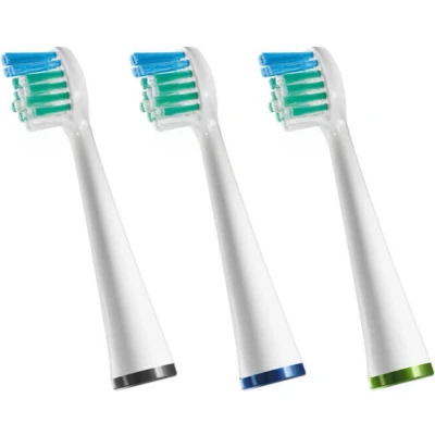 Afbeelding van Waterpik Opzetborstel SenSonic Compact SRSB 3E 3 Stuks