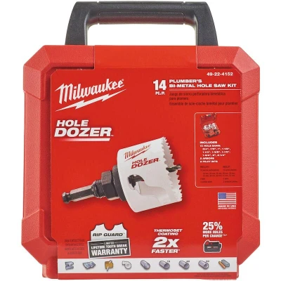 Afbeelding van Milwaukee Bi metalen Gatzagenset (14 delig)
