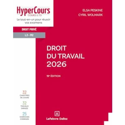 Afbeelding van DROIT DU TRAVAIL