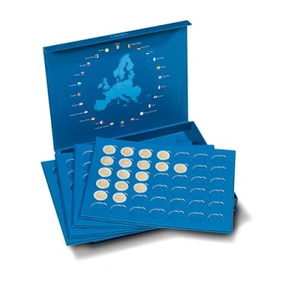 Afbeelding van Leuchtturm Leuchtturm, Presentatie Album, Presso voor 2 Euromunten (168 st.) Designprint afm: 295x235x32 mm. per st.
