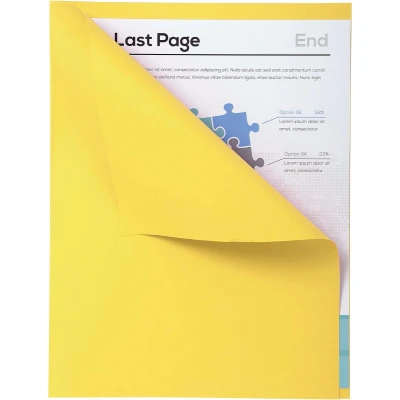 Afbeelding van Exacompta dossiermap Forever met zichtrand, ft A4, pak van 100, geel