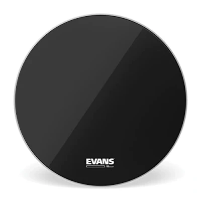 Image de Evans BD20RB NP Peau de résonance grosse caisse noire EQ3, pas d&#039;ouverture 20 pouces Noir