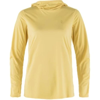 Afbeelding van Fjällräven Abisko SUN Hoodie Longsleeve, Dames, Maat: Large, Mais yellow
