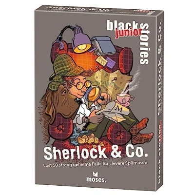 Afbeelding van black stories junior Sherlock &amp; Co.