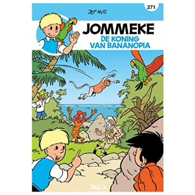 Afbeelding van Jommeke strip 271 De koning van Bananopia