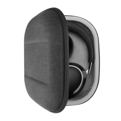 Afbeelding van Geekria UltraShell Helmhoes compatibel met Bose QC45 II, QC 35 25 beschermhoes, harde draagtas accessoireopslag (donkergrijs)