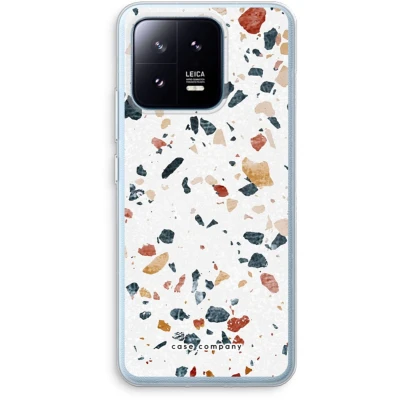 Afbeelding van Case Company® hoesje geschikt voor Xiaomi 13 Pro Terrazzo N4 Soft Cover Telefoonhoesje Bescherming aan alle Kanten en Schermrand