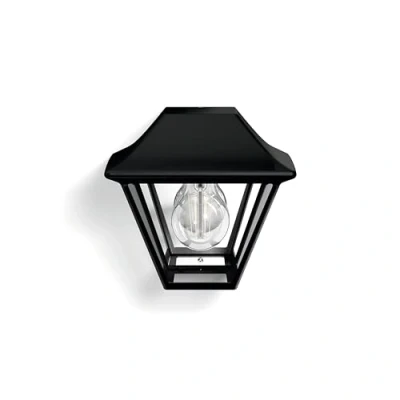 Afbeelding van Philips Alpenglow Wandlamp Zwart 1x42W 230V