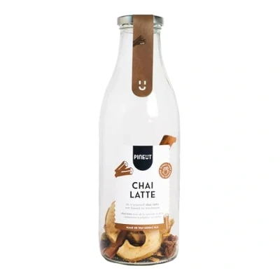 Afbeelding van Pineut Chai Latte winterkaraf om zelf te mengen, doe het set, cadeau idee voor verjaardag, Kerstmis