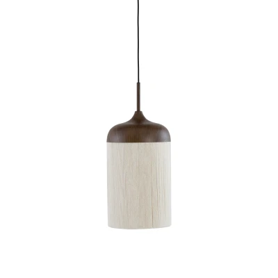 Afbeelding van Light &amp; Living Hanglamp DANIA Ø22x41.5cm Bruin
