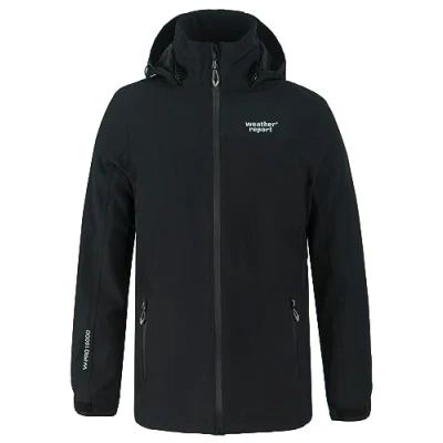 Afbeelding van Weather Report Outdoorjas voor kinderen, Maat: 152, Black