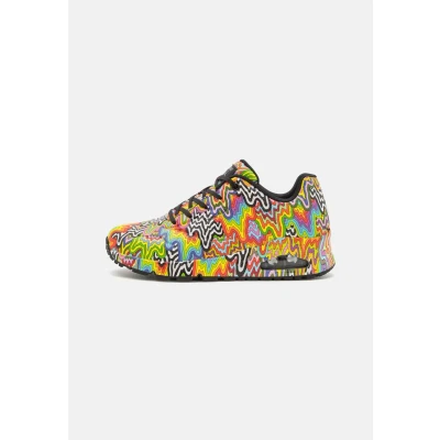 Afbeelding van Skechers Sport UNO Sneakers laag multicoloured, Dames, Maat: 35, Multi coloured Pu