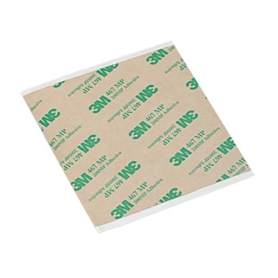 Afbeelding van 3M 12X12 12 467MP transfertape, 467 MP, breedte inch, lengte 0,33 m, transparant (12 stuks)