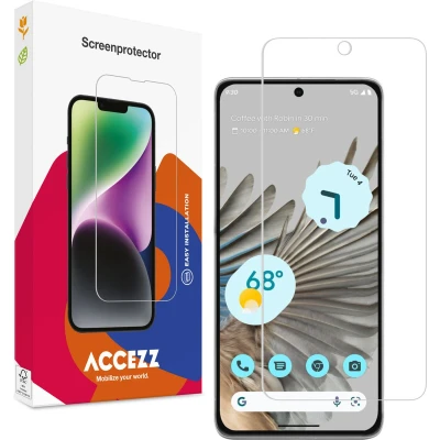 Afbeelding van Accezz Screenprotector Geschikt voor Google Pixel 8 Gehard Glas