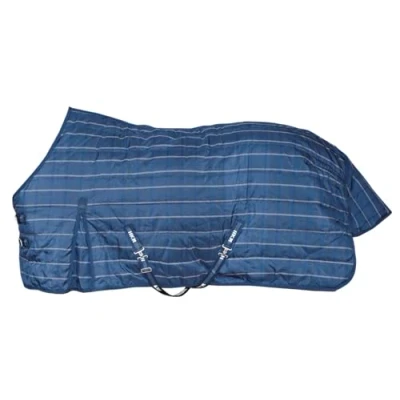 Afbeelding van HKM Winterstaldeken 200g Katoen 1200D Donkerblauw 115/165