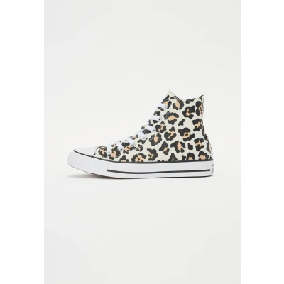 Afbeelding van Converse Chuck Taylor Sneakers hoog, Dames, Maat: 39, Black/coastal dune/egret Textiel