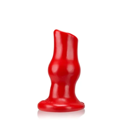 Afbeelding van Oxballs Pighole Deep 1 Hollow Plug Red Small