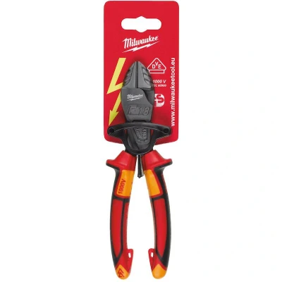 Afbeelding van Milwaukee VDE Heavy Duty diagonale kniptang. Zijkniptang 180mm 4932464569