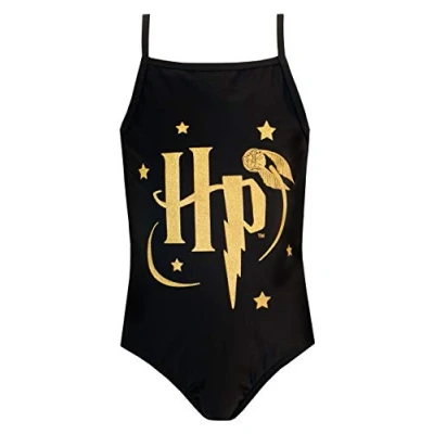 Afbeelding van HARRY POTTER Badpak Meisjes, zwart.