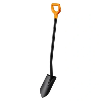 Afbeelding van Fiskars Solid Tuinspade Spits Puntige Tuinschep 117 cm Zwart Geschikt voor graafwerk