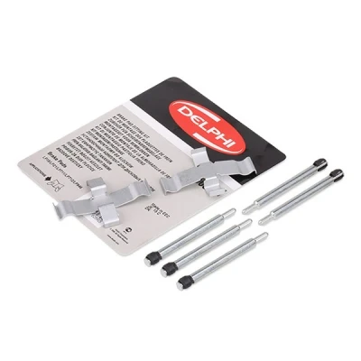 Afbeelding van DELPHI LX0003 Accessoireset, schijfremblok MERCEDES BENZ: S Class Saloon, W123 Coupe, ALFA ROMEO: 75, Spider, GTV, VOLKSWAGEN: Beetle