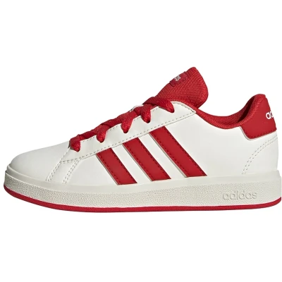 Afbeelding van adidas Sportswear Grand Court Lifestyle Tennis Lace Up Schoenen Kinderen Wit 28 1/2