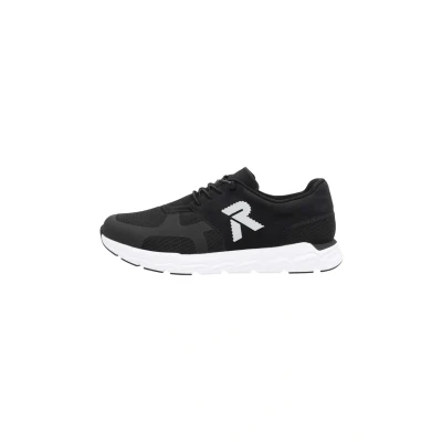 Afbeelding van Rieker Sneakers laag Black white, Heren, Maat: 42, white Imitatieleer/ textiel