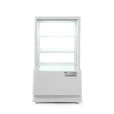 Afbeelding van Hendi Koelvitrinekast 58L, RVS, 40,6(b)x45,2(d)x81,6(h)cm, 233610