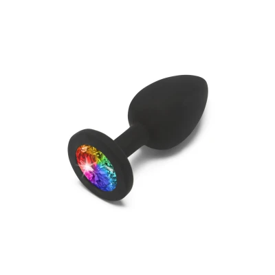 Afbeelding van Buttplug Rainbow Booty Jewel Small*