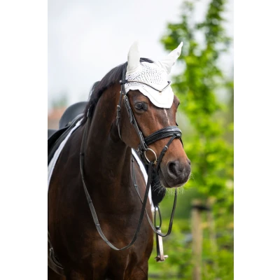 Image de HB Bonnet Anti Mouches Showtime Paillettes Blanc
