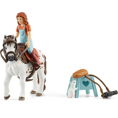 Afbeelding van Schleich horse club mia en spotty