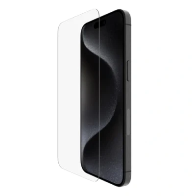 Image de Belkin UltraGlass 2 Protection d&#039;écran pour téléphone portable 9H, traité verre Apple iPhone 15 Pro Max