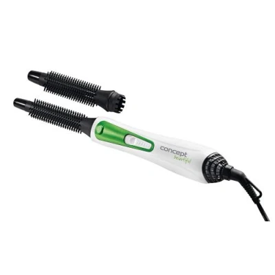 Image de CONCEPT électroménager KF1310ze BROSSE COIFFANTE, VERTE, DIAMETRE DES BROSSES 20 ET 10 MM